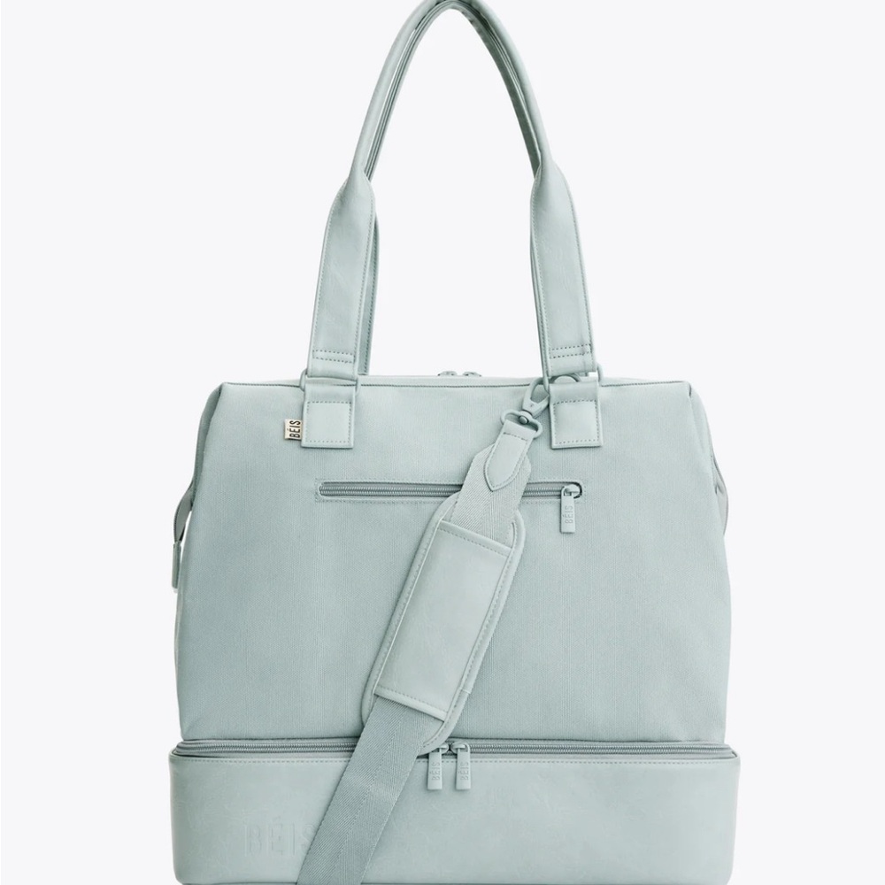 BEIS Slate Mini Weekender NWT
